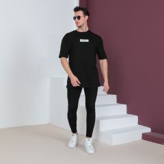 Mens T-Shirt-Black-L