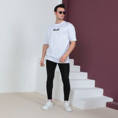 Mens T-Shirt-White-XL