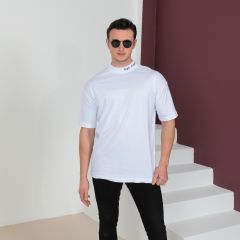 Mens T-Shirt-White-XL