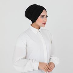 Ladies Bone-Black-FREE SIZE