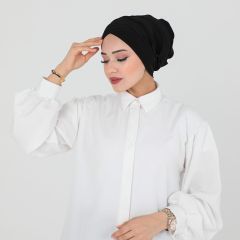 Ladies Bone-Black-FREE SIZE