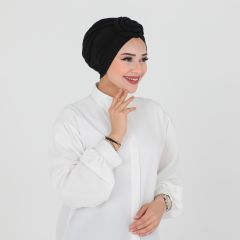 Ladies Bone-Black-FREE SIZE