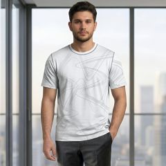 Men Plain Round Neck T Shirt