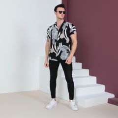 Mens Casual Shirt Hawai-L