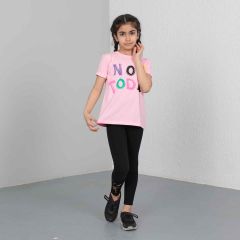 Girls T-Shirt-Pink-8Y