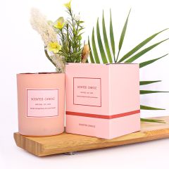 Pink Electroplated Cup Dried