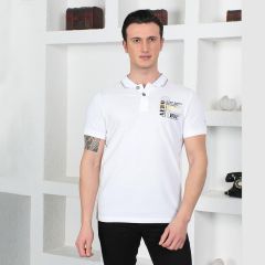 Mens Plain T-Shirt - White/L
