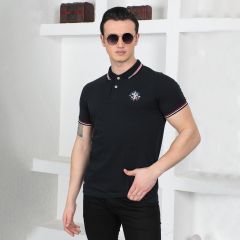 Mens Plain T-Shirt - Navy Blue