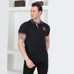 Mens Plain T-Shirt - Navy Blue