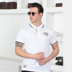 Mens Plain T-Shirt - White/Xl