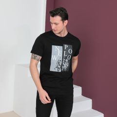 Mens R.N. Tshirt S/S-Black-S