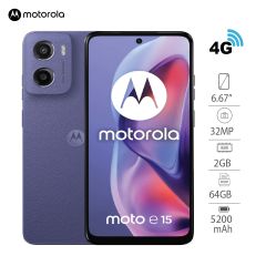 Motorola Moto E15 (5G, 2GB, 64GB) Fresh Lavender