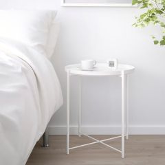 Side Table C Shape BZ-4034-A7-WH