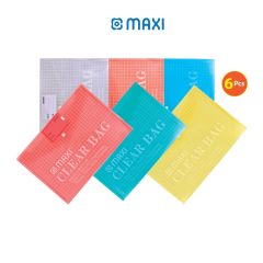 Maxi Clear Bag Set 6 Piece