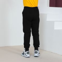 Boys Track Pant-Black-10Y