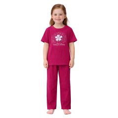 Girls Pyjama Set with T-Shirt Short Sleeve