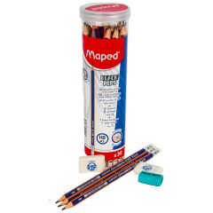 Blackpeps Tube 30-Piece Set with Sharpener