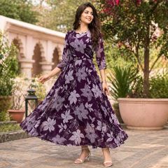 Chiffon Long Gown