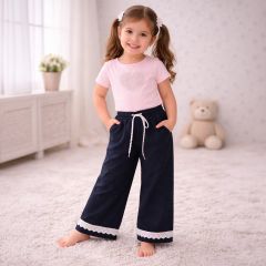 Girls Cotton Pants Big