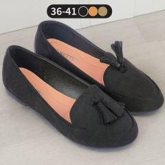 Ladies Loafer Shoes Suede