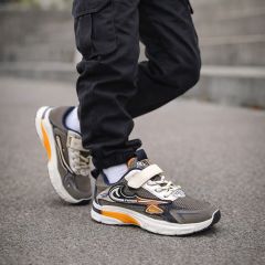 Boys PU Sneakers Shoes with Lace