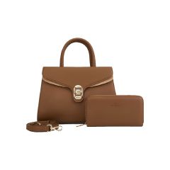 Ladies Bag Plain 2 Pieces - AA012407024