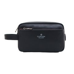 Toiletry Kit Pouch Leather