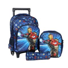 School Trolley Bag Boys IK-31714FT13