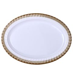 Melamine Oval Plate 14cm