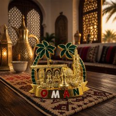 Oman Scenery Metal Magnet 4 Color