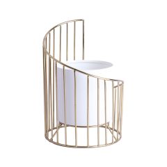 Metal Pot With Stand /S