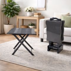 Folding Table Tray 4 Pieces