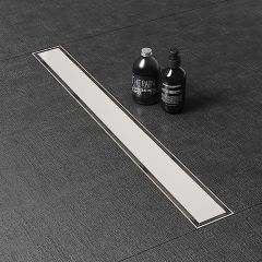 Steel Long Floor Drainer