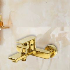 Brass Bath Mixer-Chromed