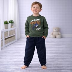 Boys T-Shirt Set Long Sleeve 2 Piece