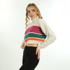 On-Ladies Sweater H/N - Showro
