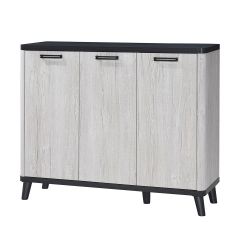 Shoes Cabinet 3 Door Wood A SR19