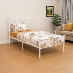 Metal Single Bed 120x190cm