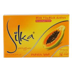 Silka With Vita Rich Actives Papaya Soap 135g