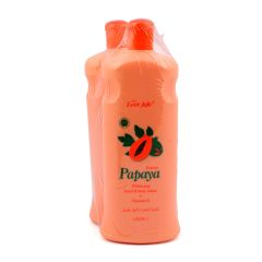 Love Jojo Papaya Extract Whitening Lotion 2x600ml