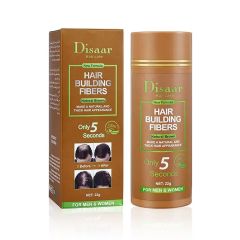 Disaar Hair Care Hair Building Fibers Natural Brown for Men & Women 22g
