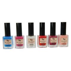 Gel Effect Nail Polish 6 Pieces Set