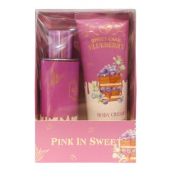 Pink In Sweet Cake Blueberry Perfume Set