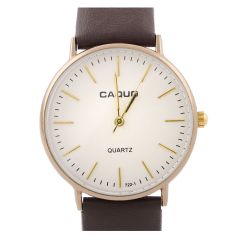 Caquo Ladies Leather Strap Analog Watch W-722