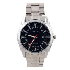 Omya Gents Metal Strap Analog Watch W-57540