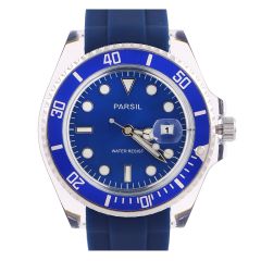 Parsil Ladies Rubber Strap Analog Watch W-21120