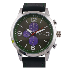 Heryi Gents Leather Strap Analog Watch W-CX16240