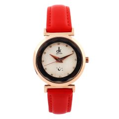 Deen Keen Ladies Leather Strap Analog Watch