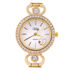 Hidy Ladies Metal Strap Analog Watch 3-W-3982