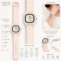 Ladies Rubber Watch